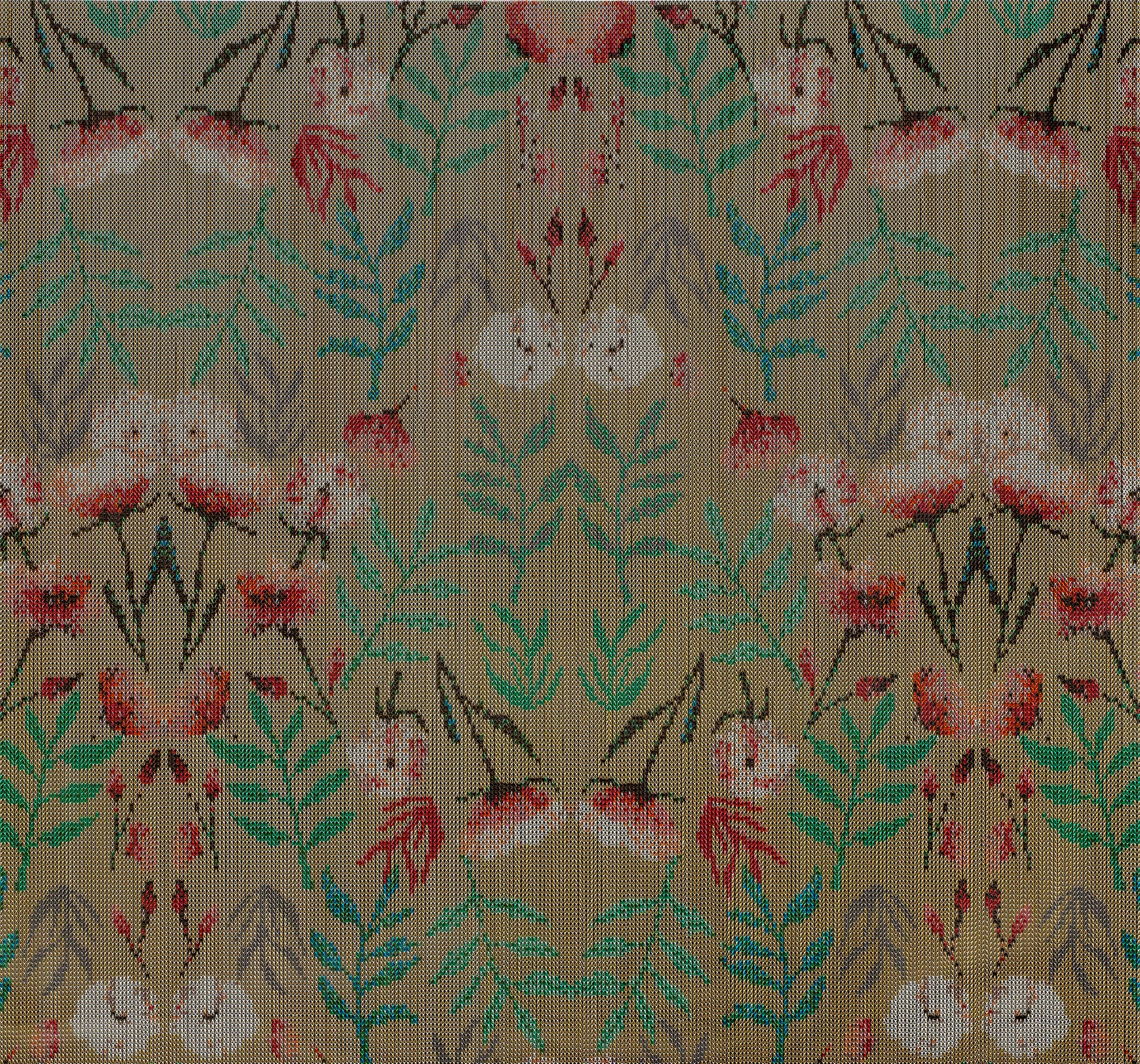 Metal Fabric - Floral Collection