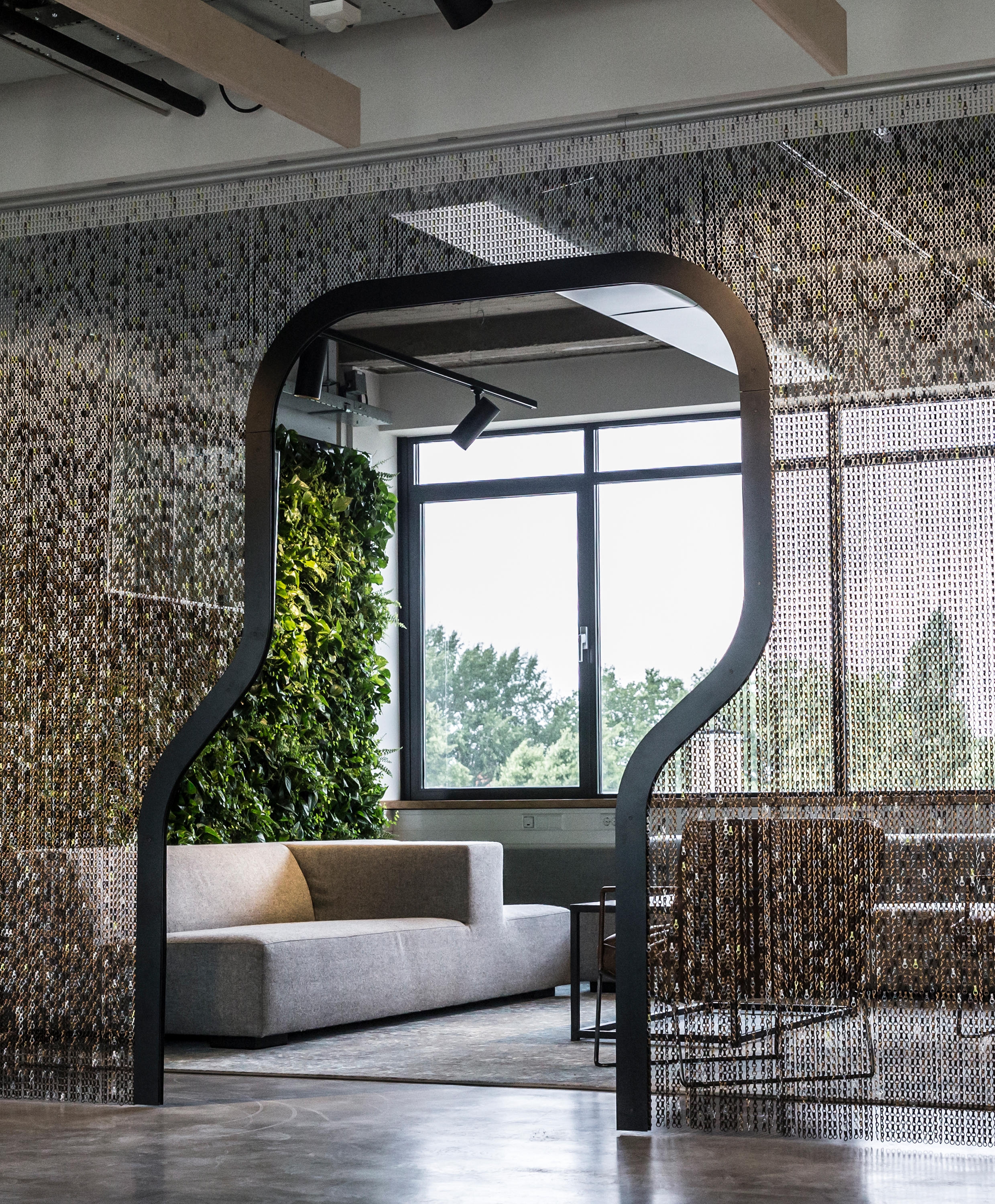 Metal Fabric - Space Dividers