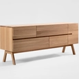 Wooden Sideboard - Low