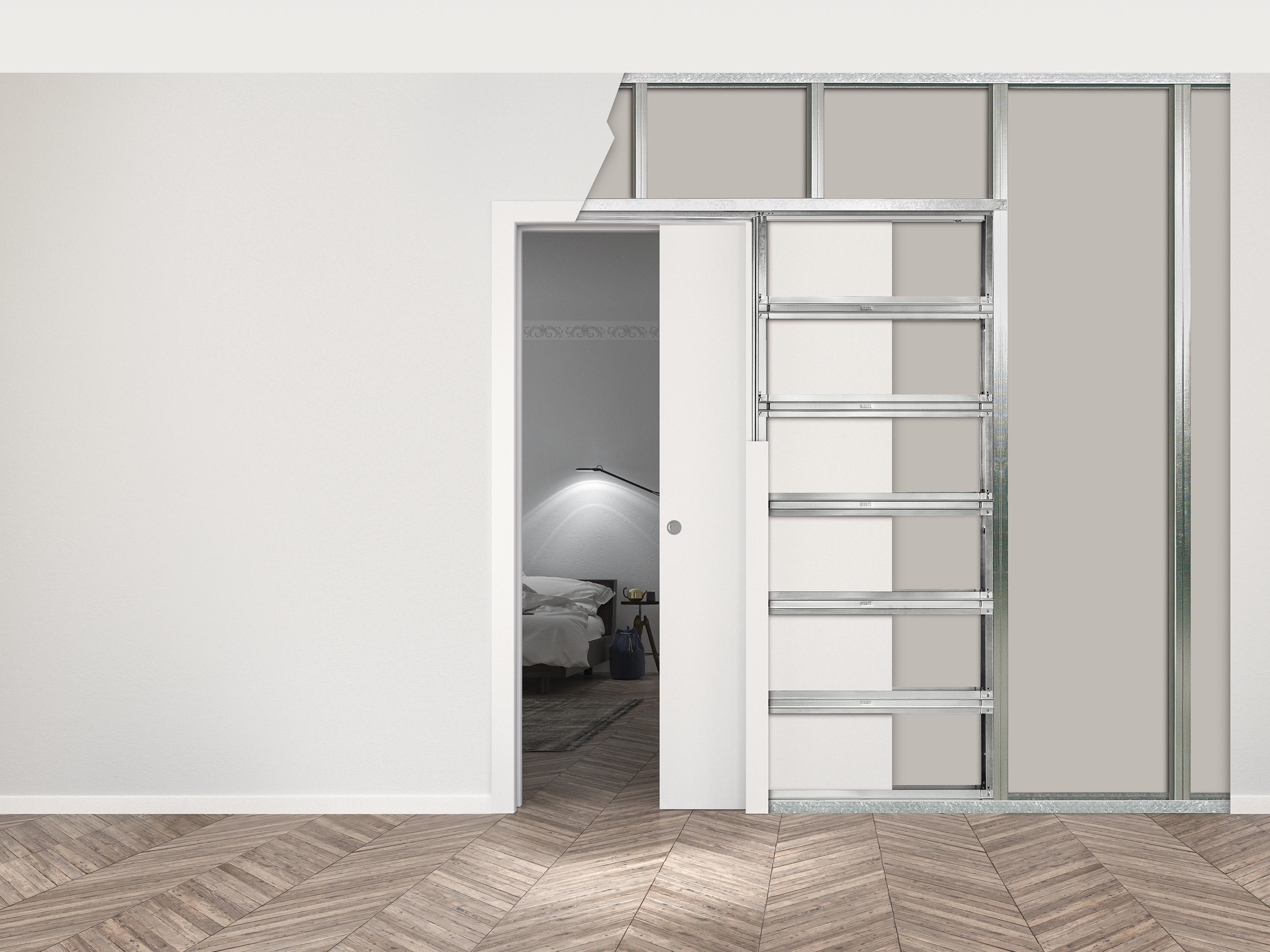 Sliding Pocket Door - ECLISSE Single