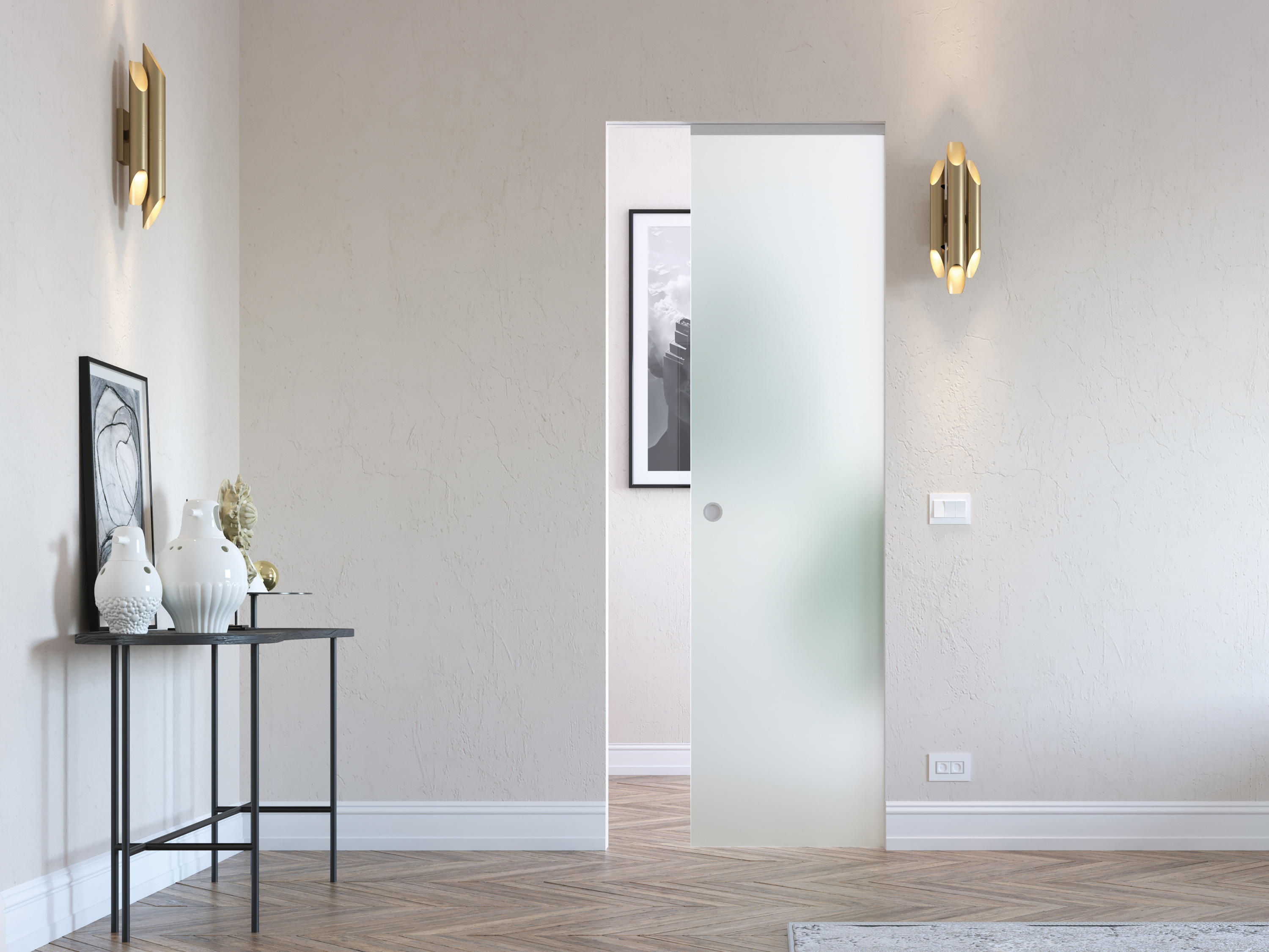 Wiring-Ready Pocket Door Frames - ECLISSE Luce