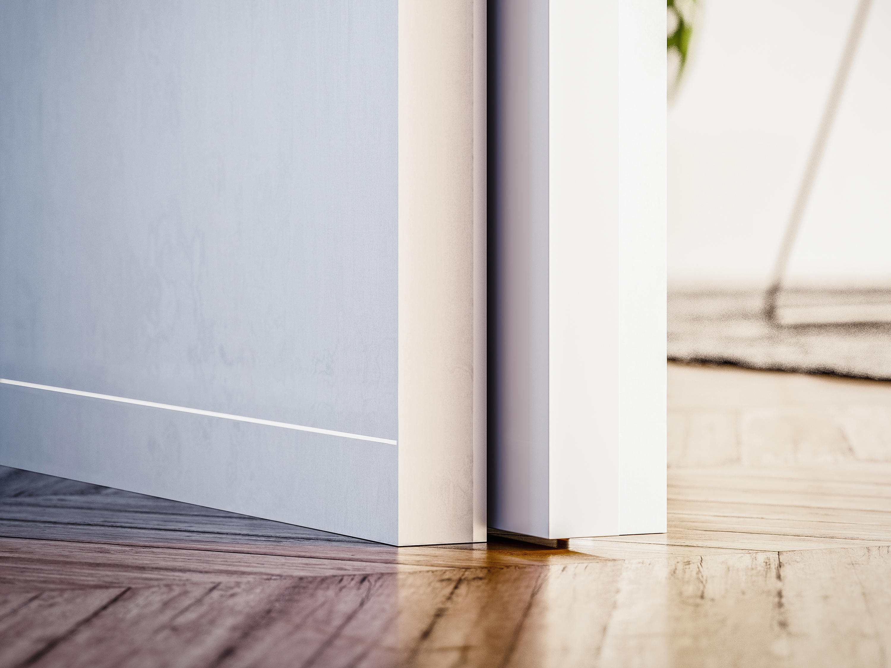 Flush Skirting - ECLISSE Syntesis Baseboard