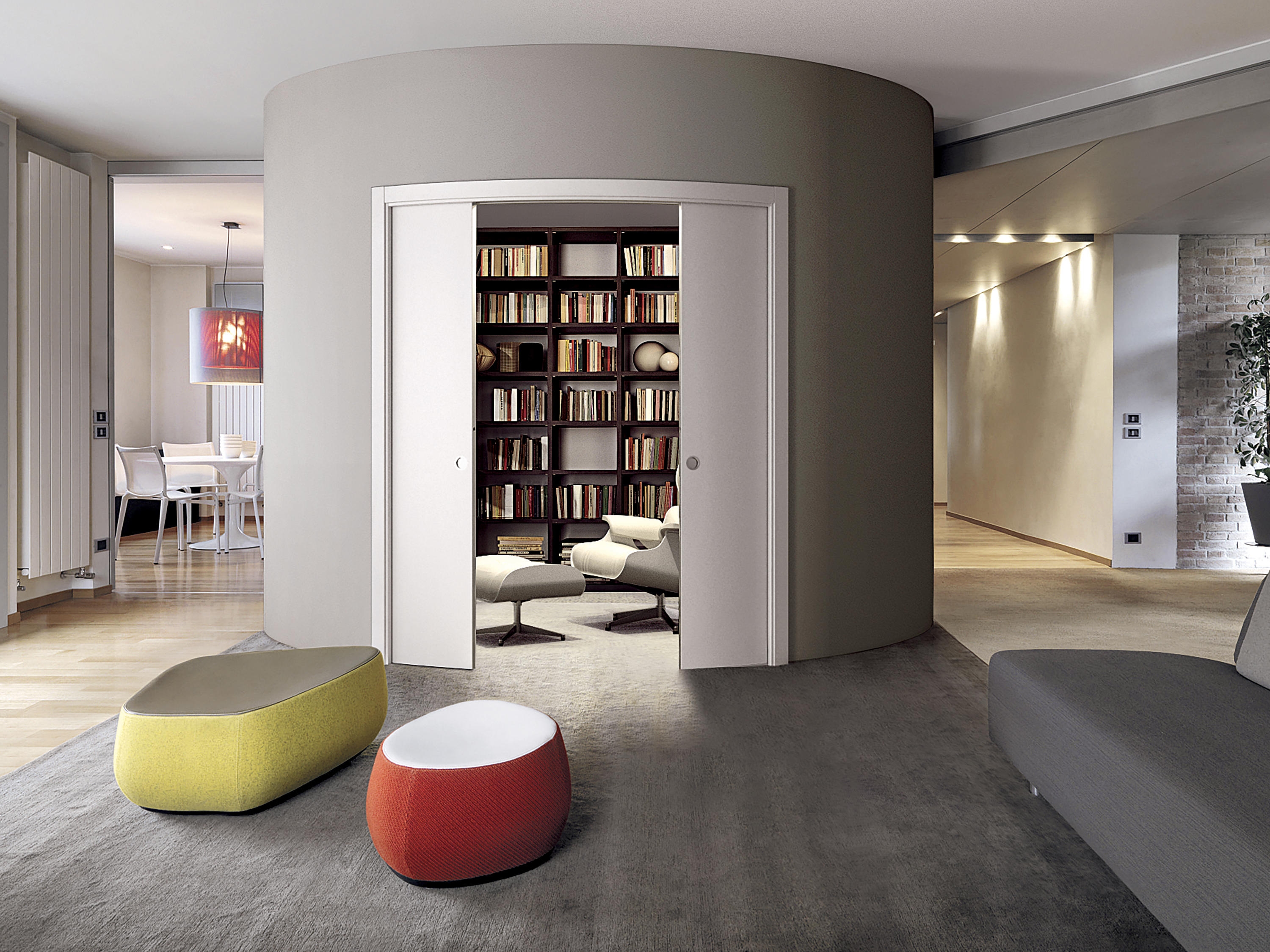 Sliding Pocket Door - ECLISSE Circular