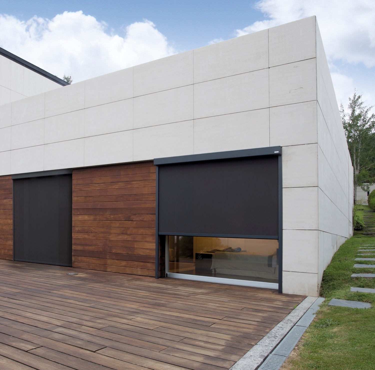 Zipper Box Roller Shades - Z-Box System