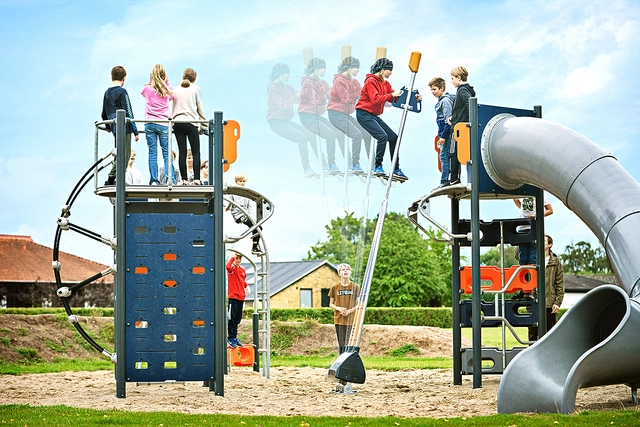 Juegos Para Niños Parque, Juego Instalaciones Del Parque Infantil