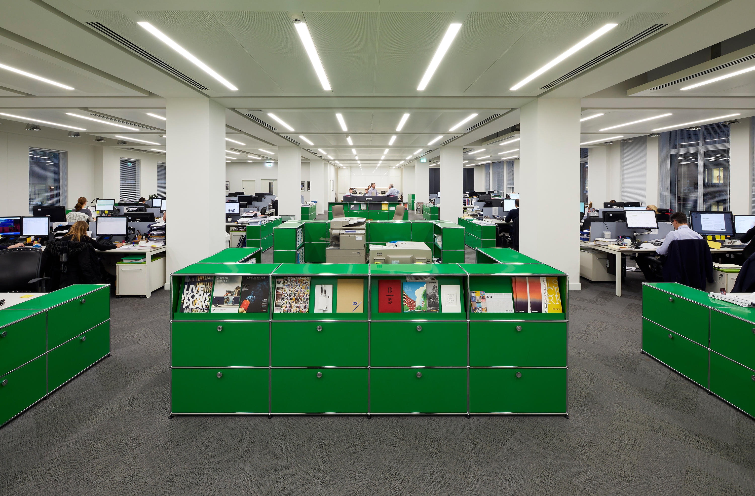 Reception Station and Display - Haller