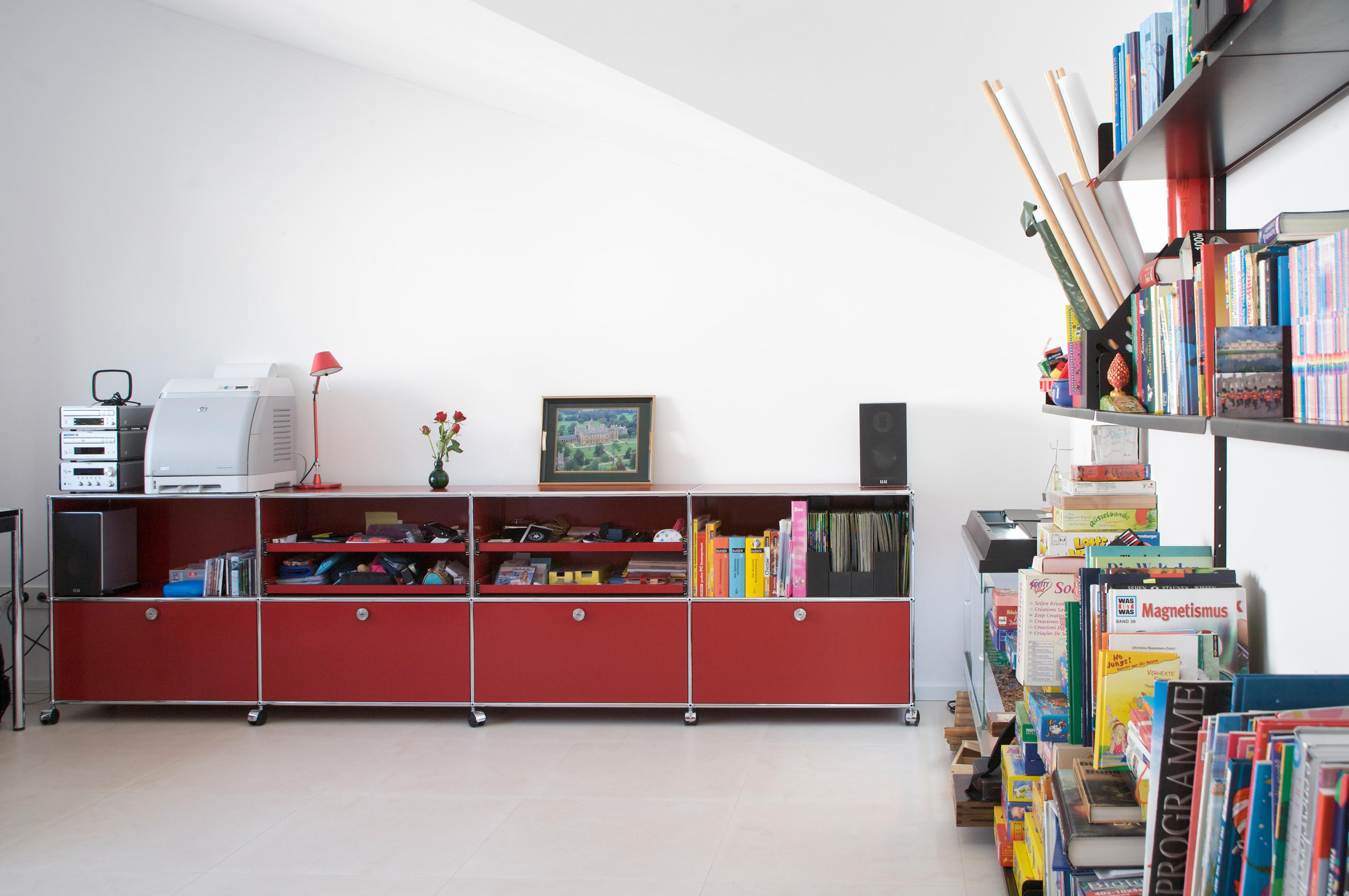 Sideboard and Closed Shelves - Haller