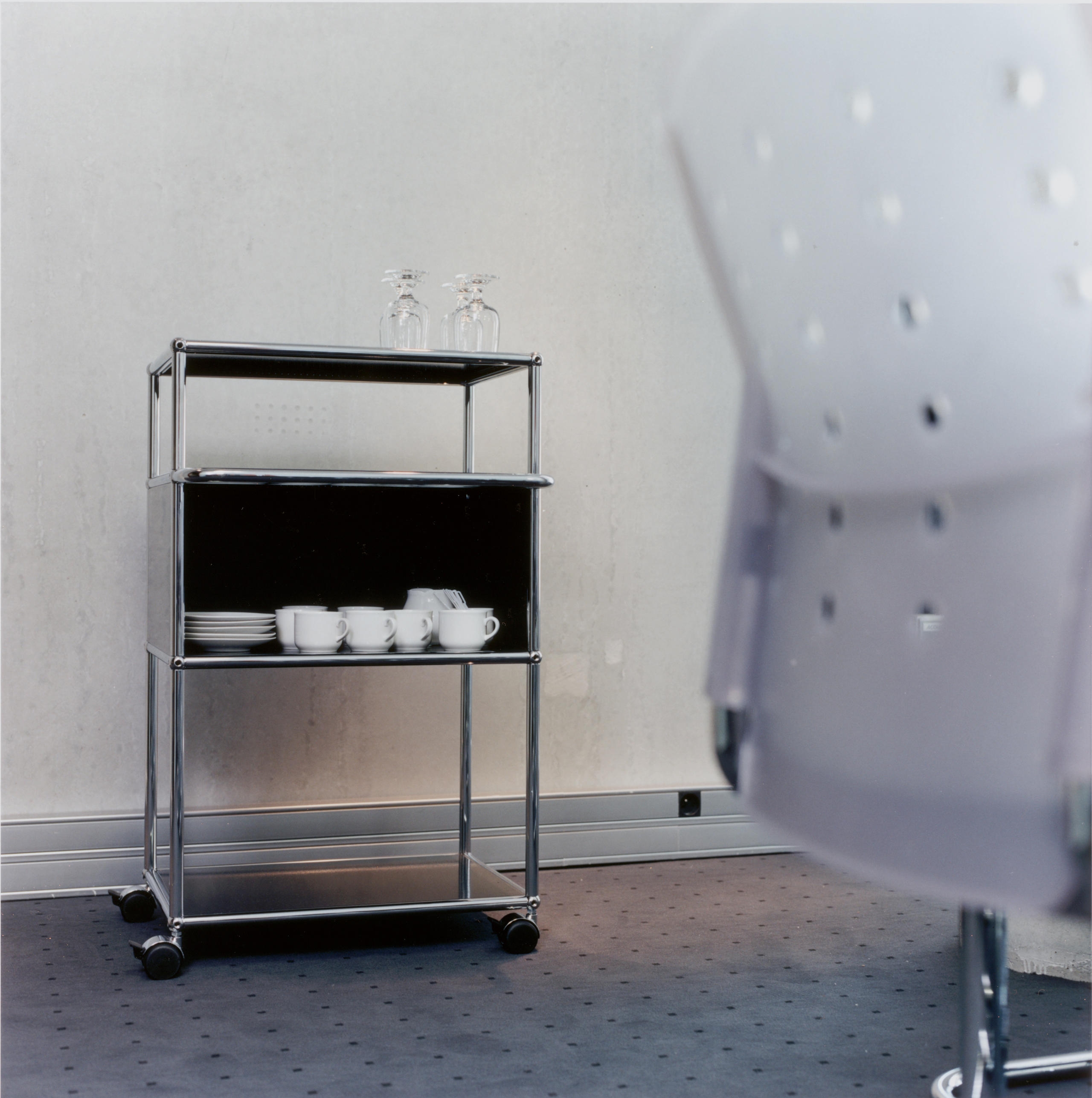 Serving Cart and Shelves - Haller