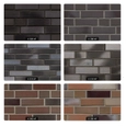 Facing Bricks  - Soft Glaze Galena
