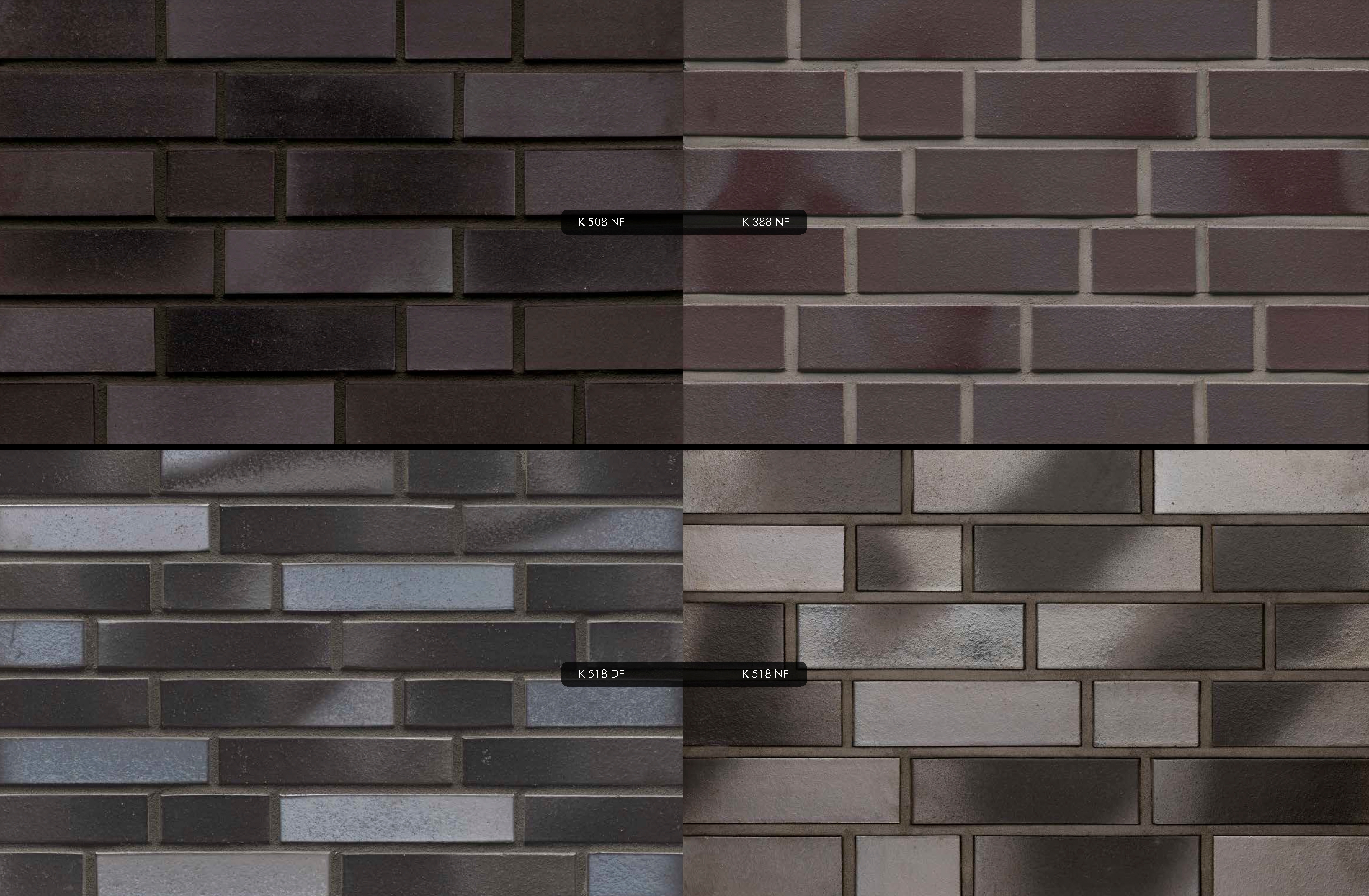 Facing Bricks  - Soft Glaze Galena