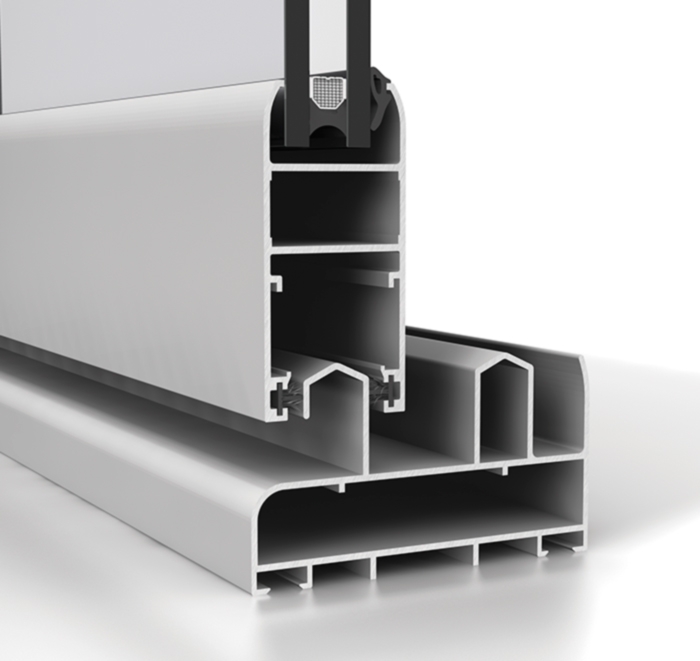 Ventana Corredera de aluminio STRUGAL S90P