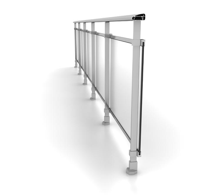 Sistema de barandilla STRUGAL S80B