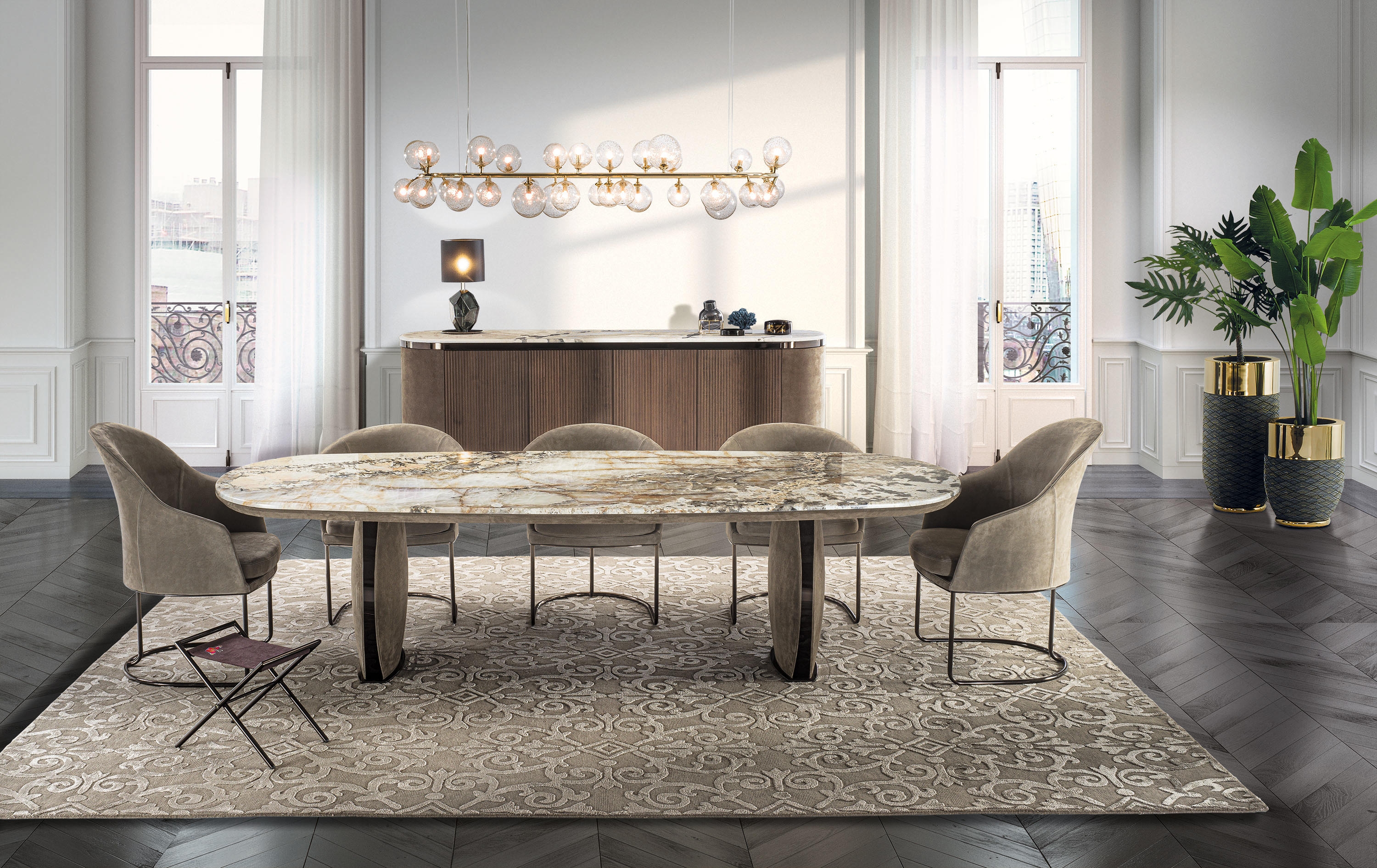 Dining Table - Lotus Oval