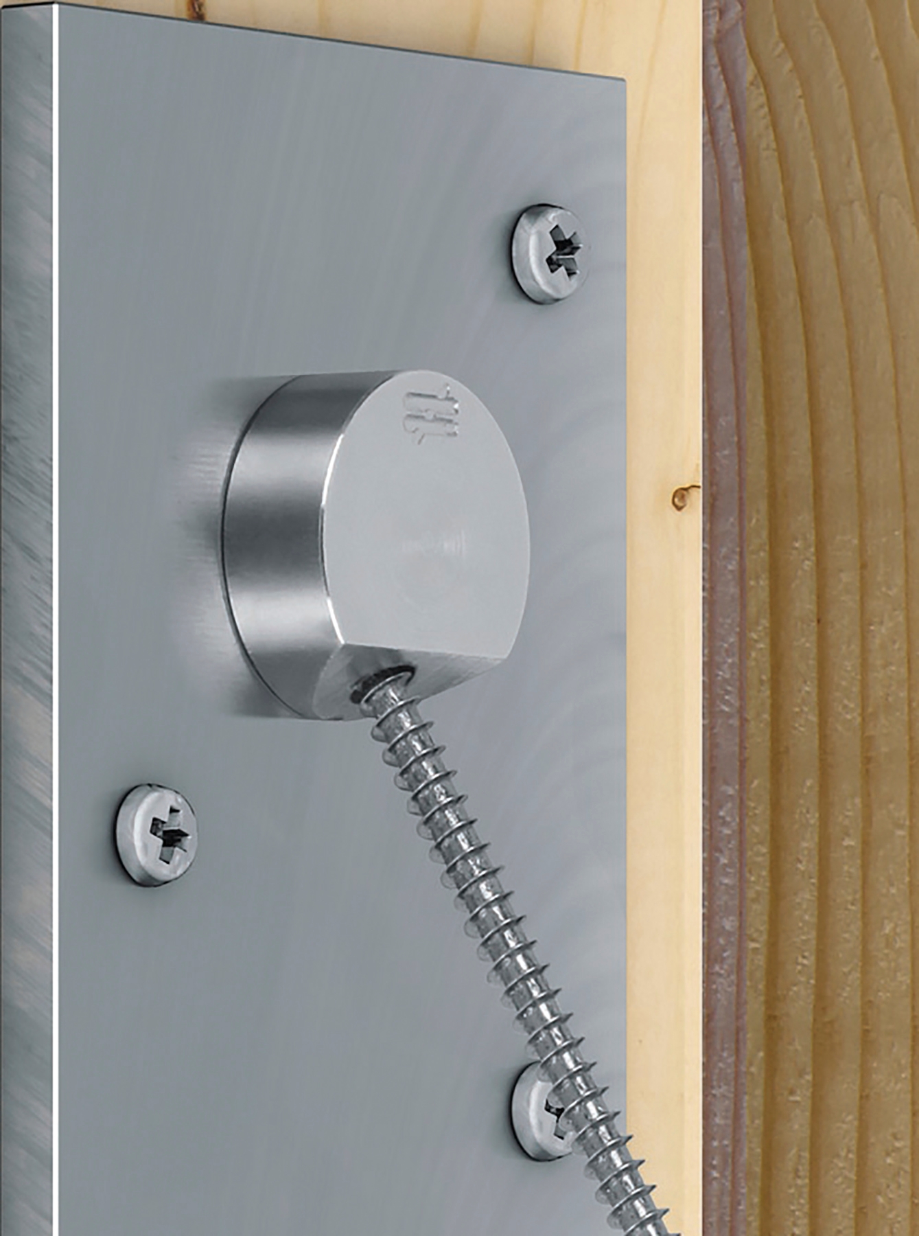 Fijaciones para estructuras de madera y metal