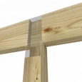 Fijaciones para estructuras de madera y metal