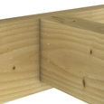 Conectores ocultos para madera aserrada y laminada