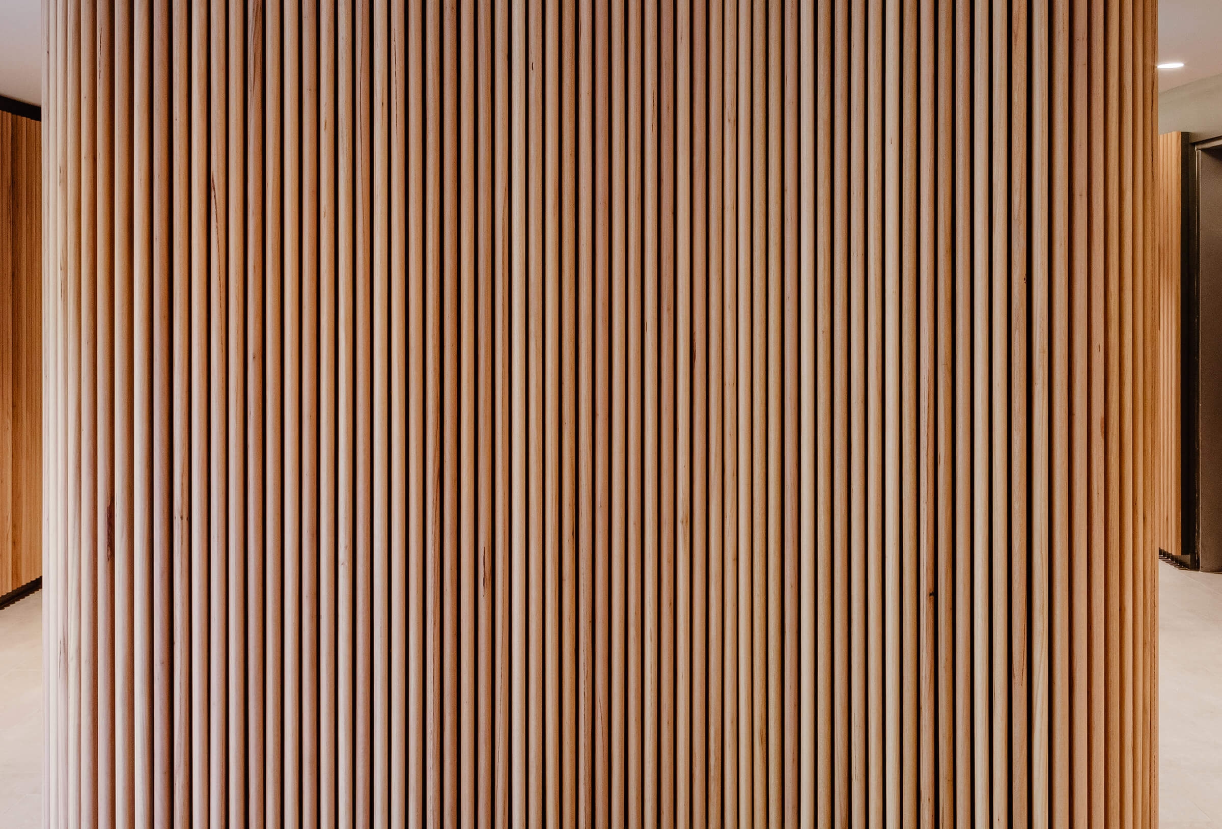 Click-on Battens in Victoria Point Foyer