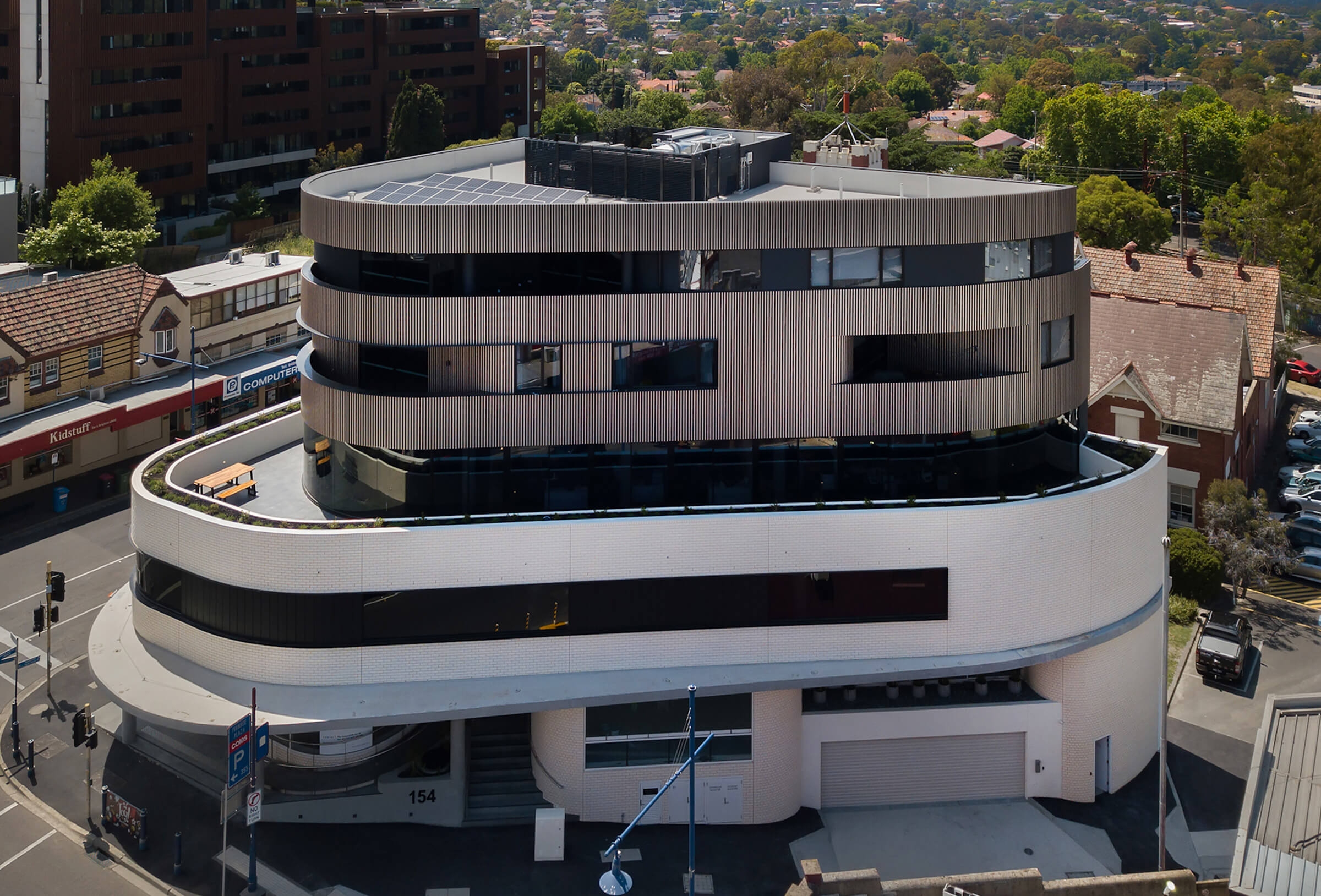 Click-on Battens in Ivanhoe Apartments