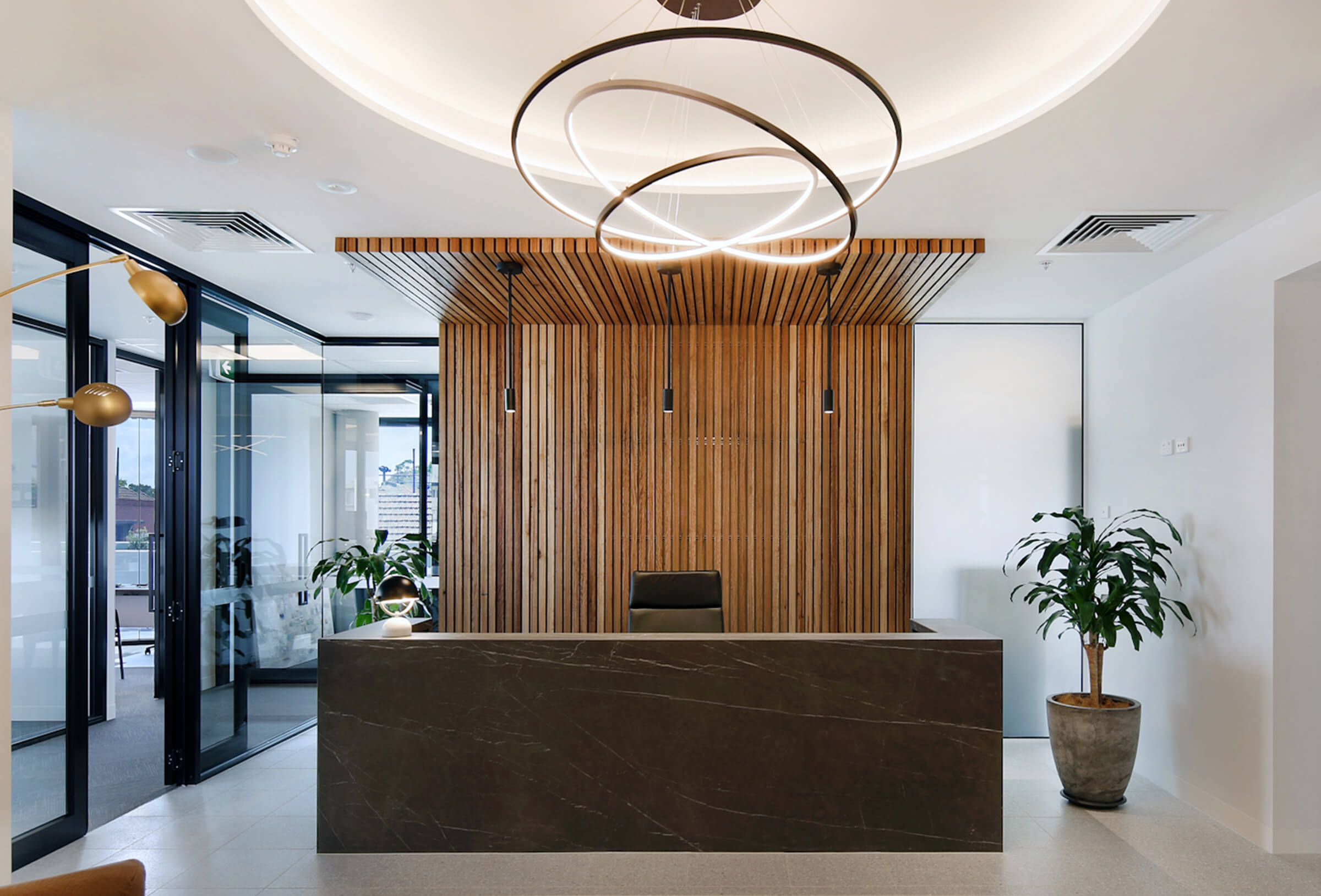 Click-on Battens in Ivanhoe Apartments