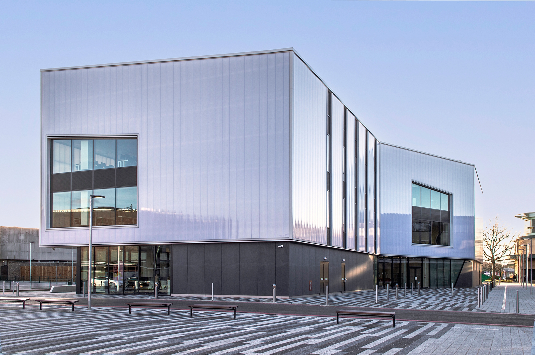Translucent Building Elements in Basildon Campus
