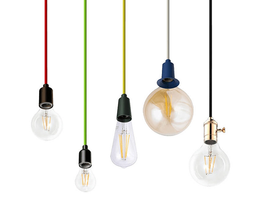 Pendant Lights Decorative Socket Pendant from Spectrum Lighting