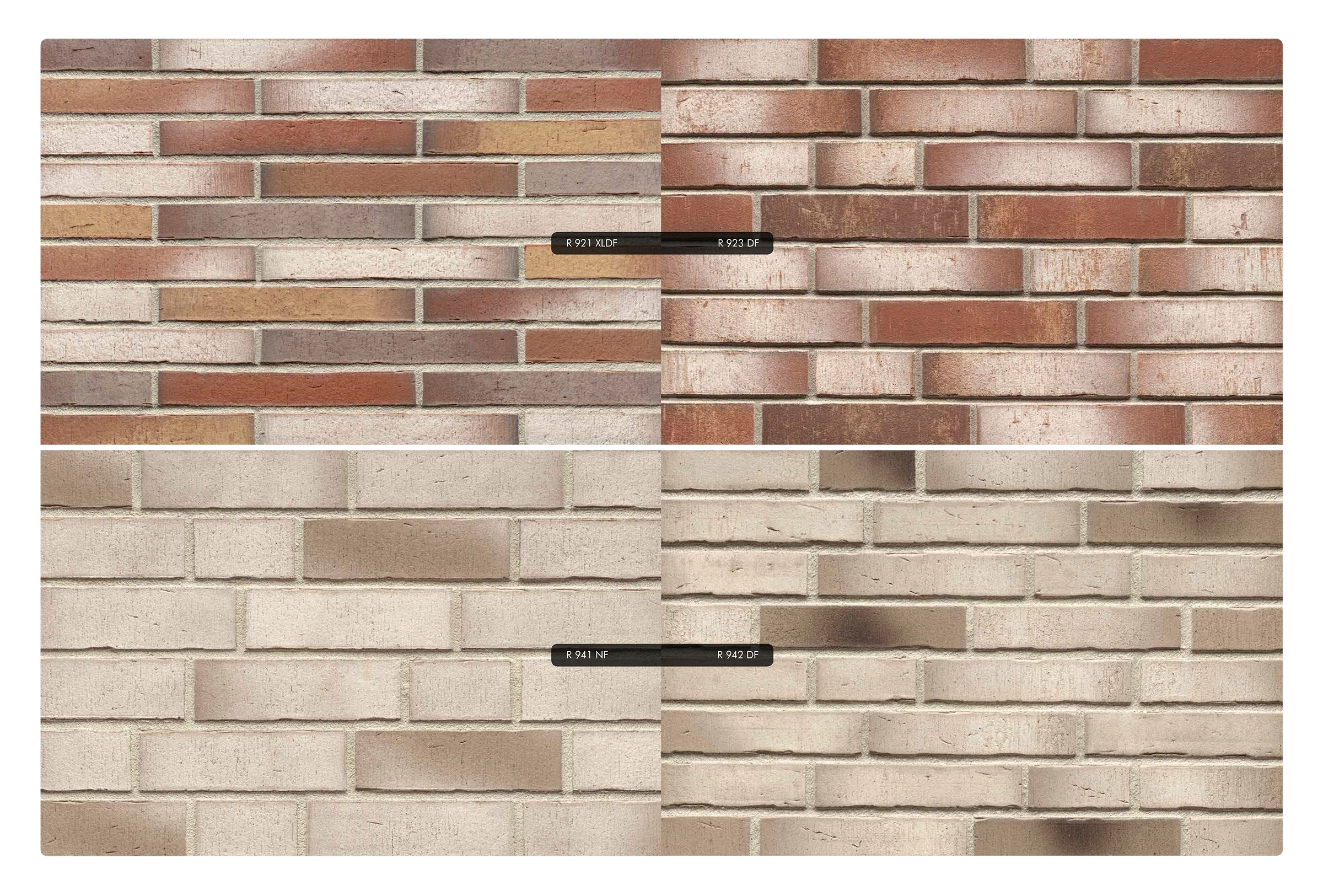 Thin Bricks - Modern Waterstruck Vario