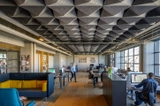 Acoustic Ceilings - HeartFelt® Origami Ceiling System