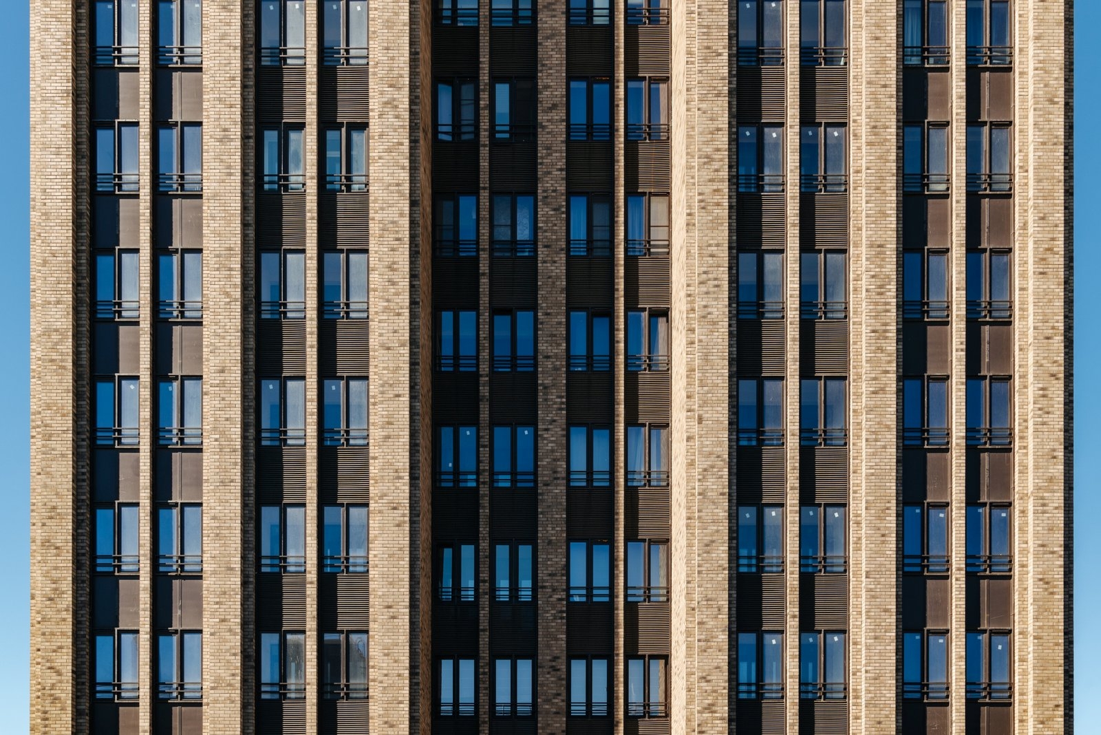 Thin Brick Facade in Savelovsky City Towers