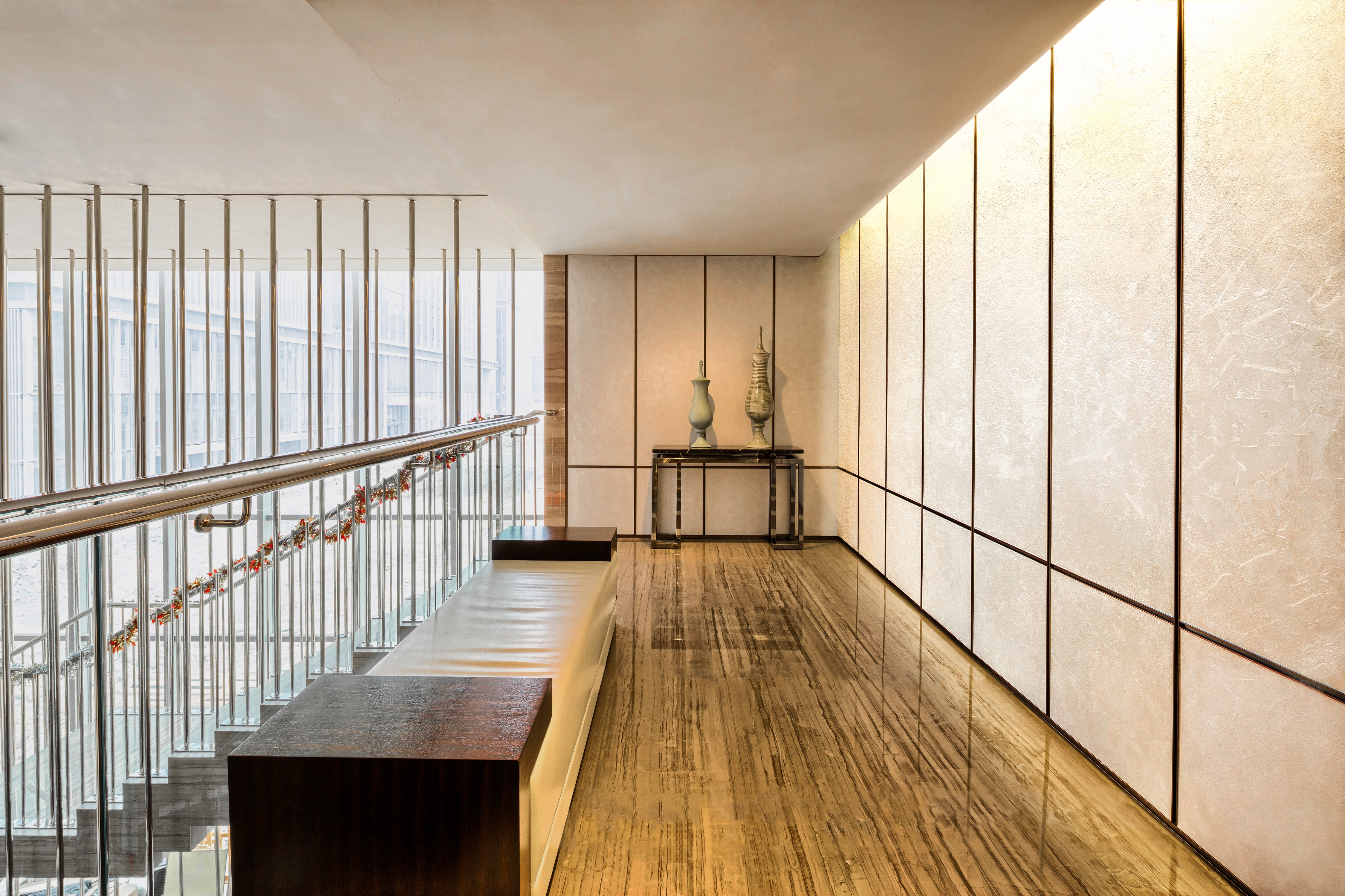 Wall Grazer Concealed Lights