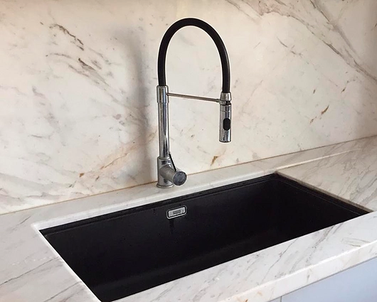 Cubiertas de mármol y granito