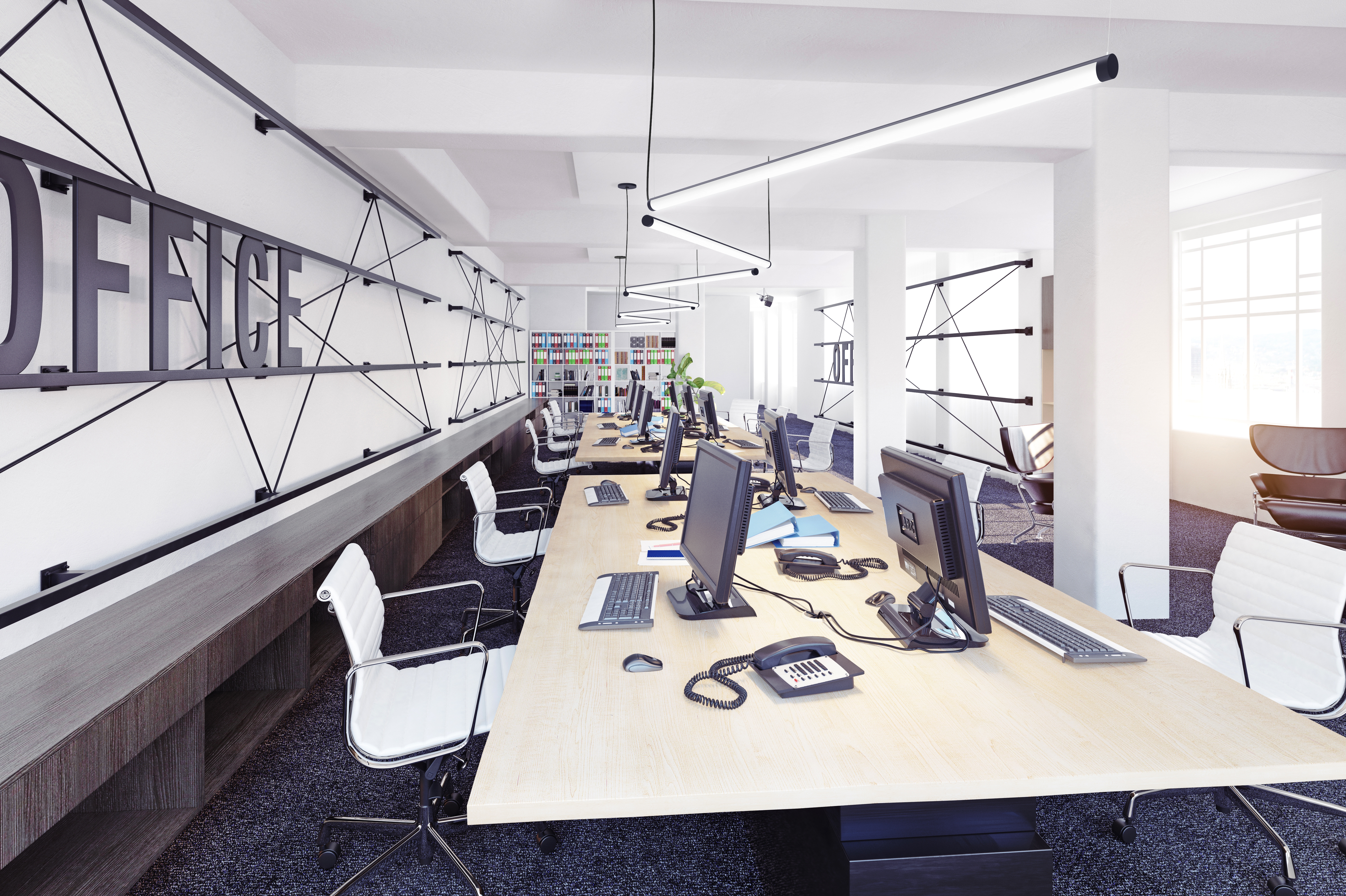 Suspended Lights - Expo