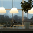 Pendant Lamps in the Deloitte Headquarters at the Edge Building