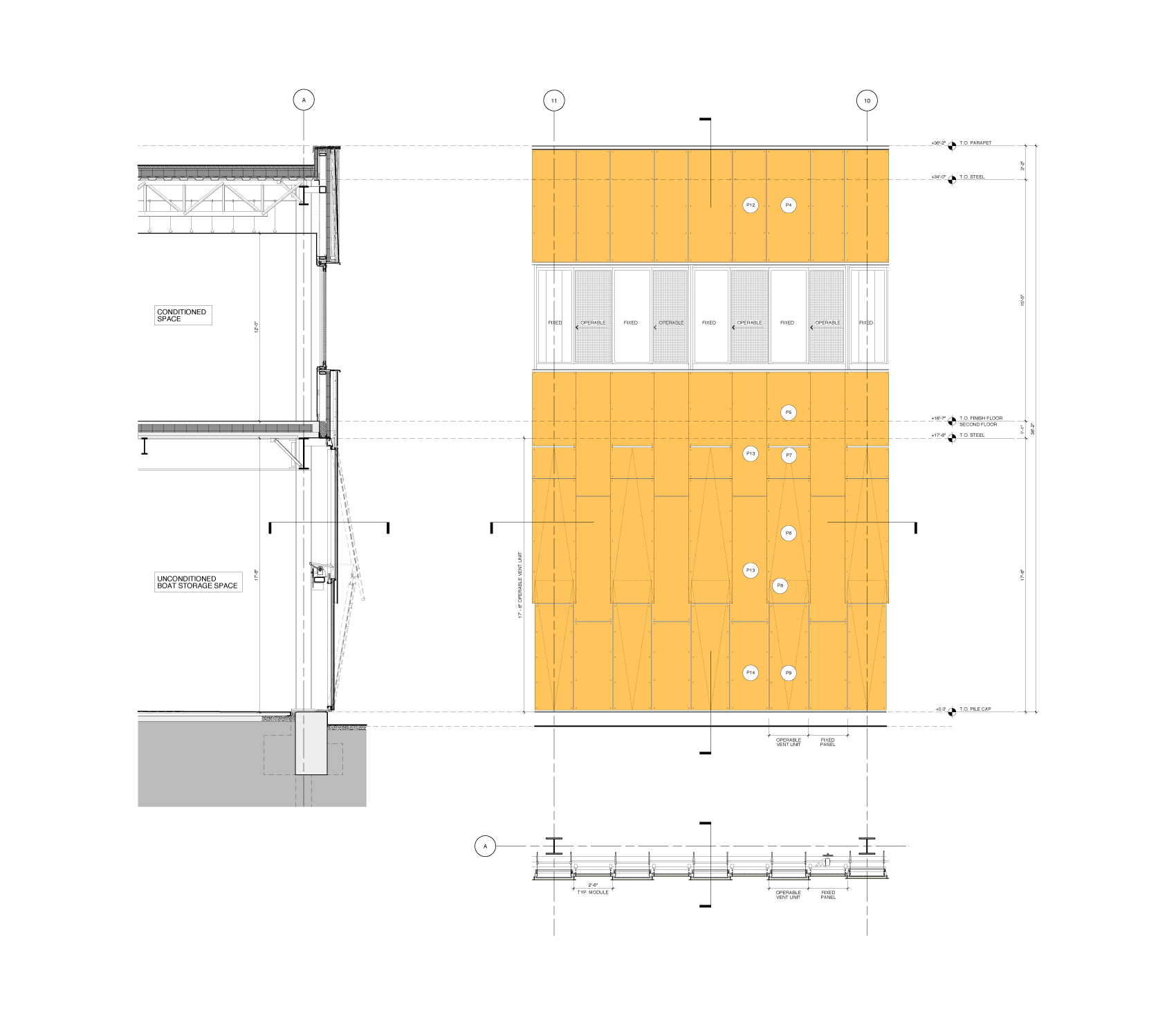 NATURCLAD - W Wood Cladding in Community Boathouse