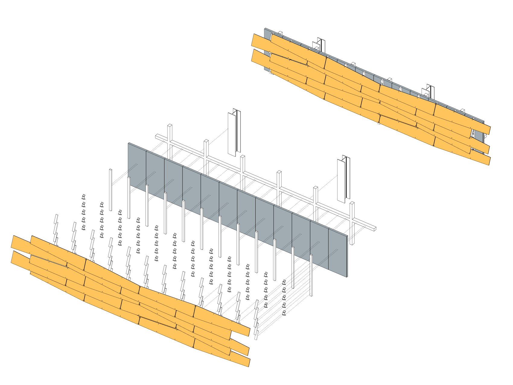 NATURCLAD - W Wood Cladding in Community Boathouse