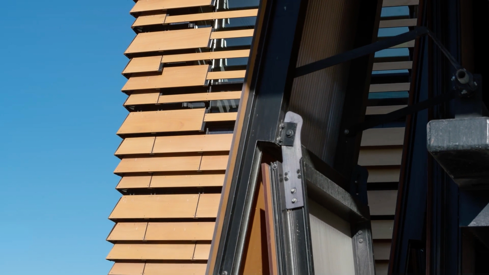 NATURCLAD - W Wood Cladding in Community Boathouse