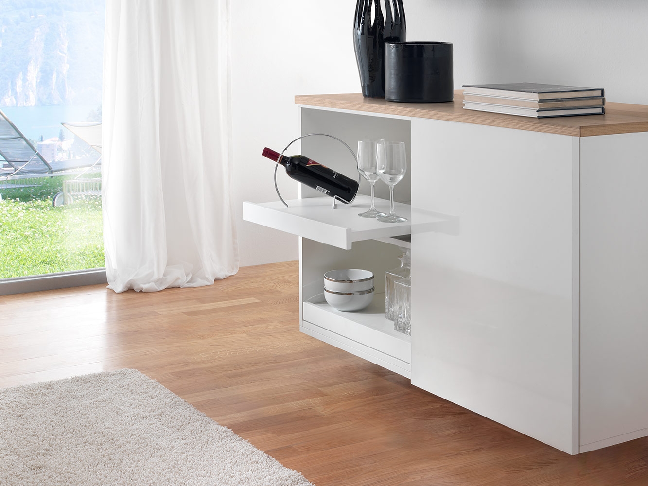 Runner for Pull-Out Shelves-Shelf