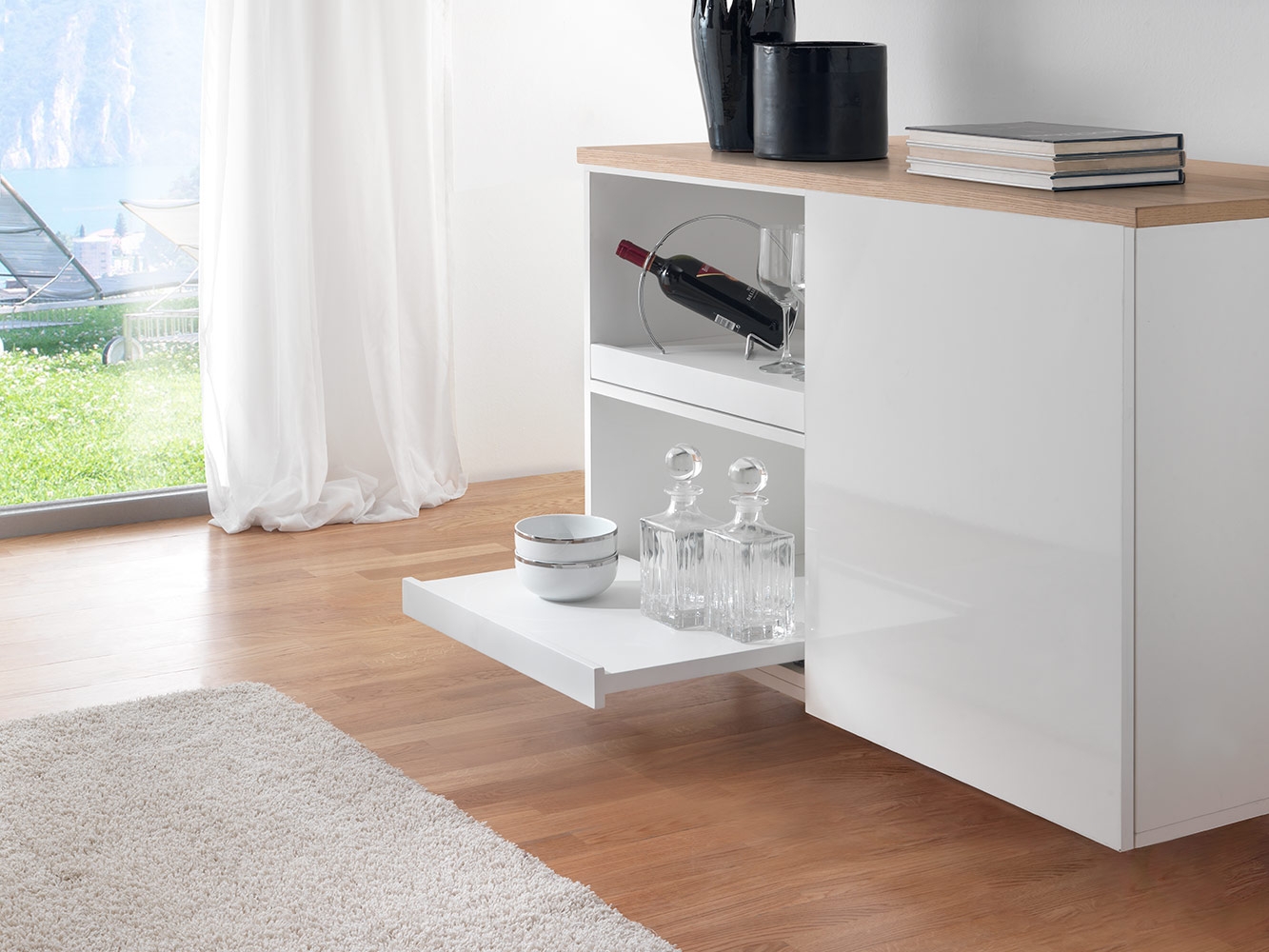 Runner for Pull-Out Shelves-Shelf