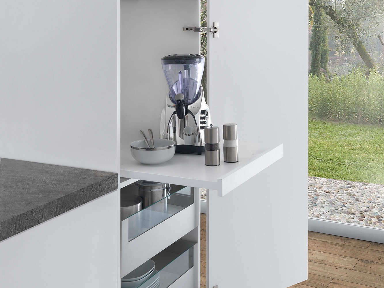 Runner for Pull-Out Shelves-Shelf