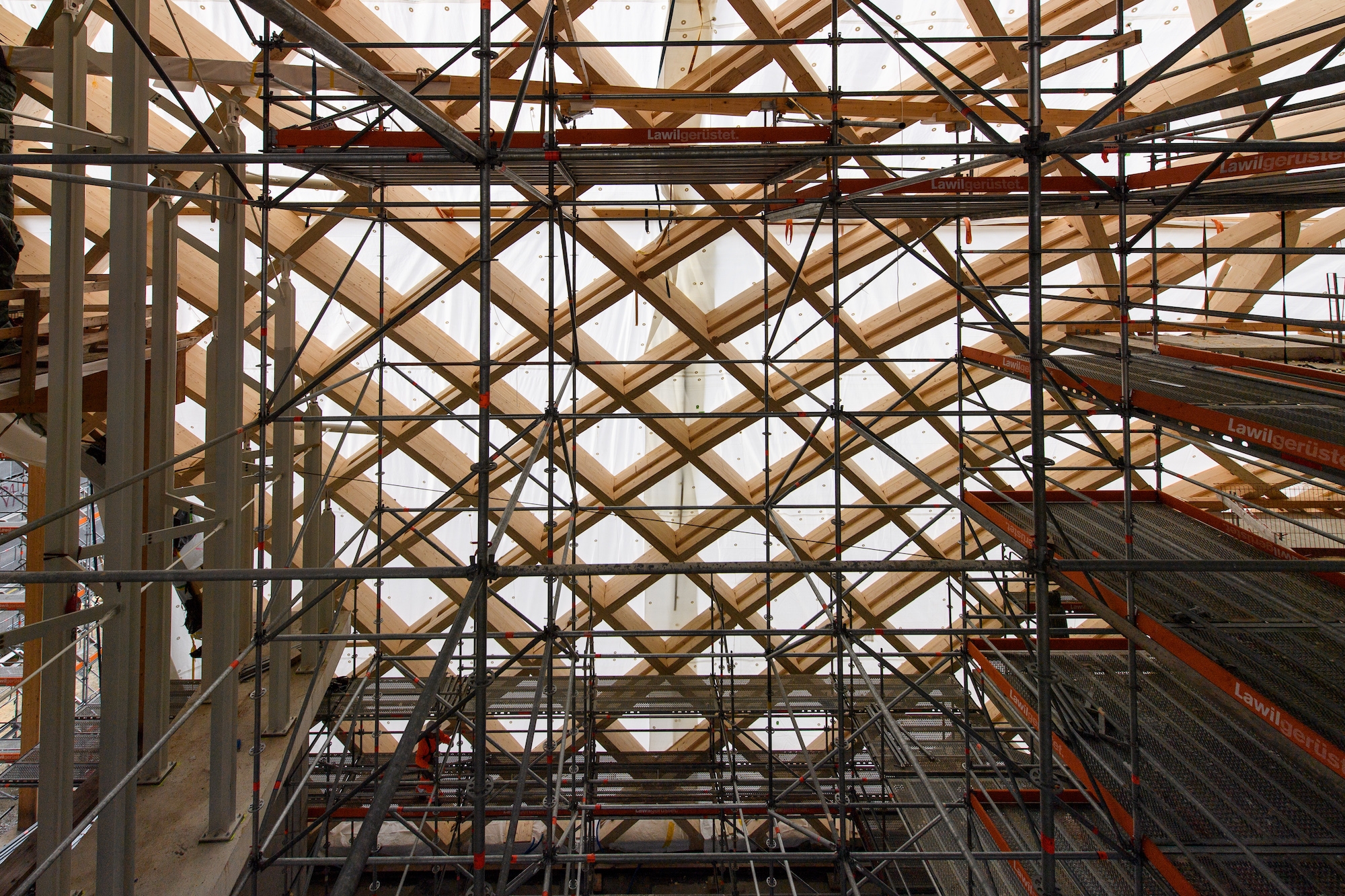 Timber Construction of Swatch Headquarters