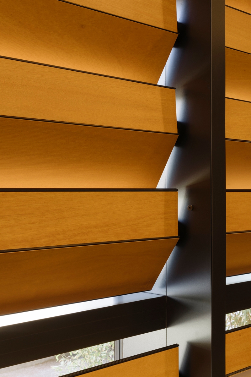 NATURCLAD - W  Wood Louvers in Capitol Vista Ankara