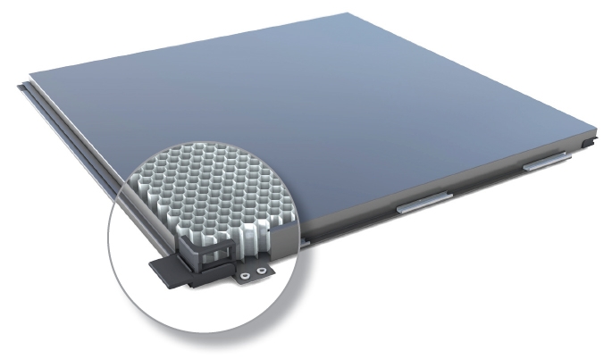 Metal Rainscreen - Qbiss Screen H & H+