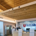 Spectrum Cylinder Downlights in First United Bank Building