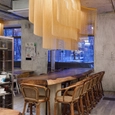 Metal Fabric - Light Fixture in Karavaevi Cafe