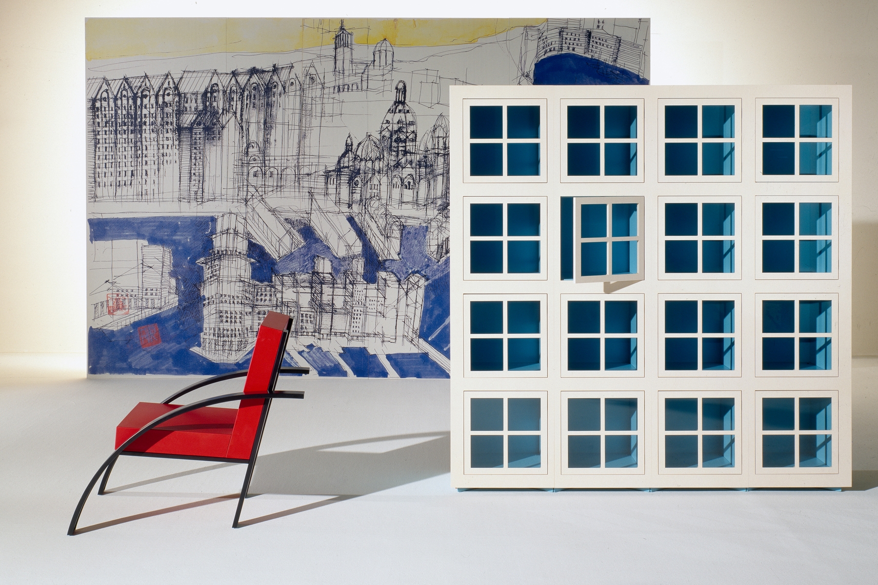 Storage Bookcase - Cartesio