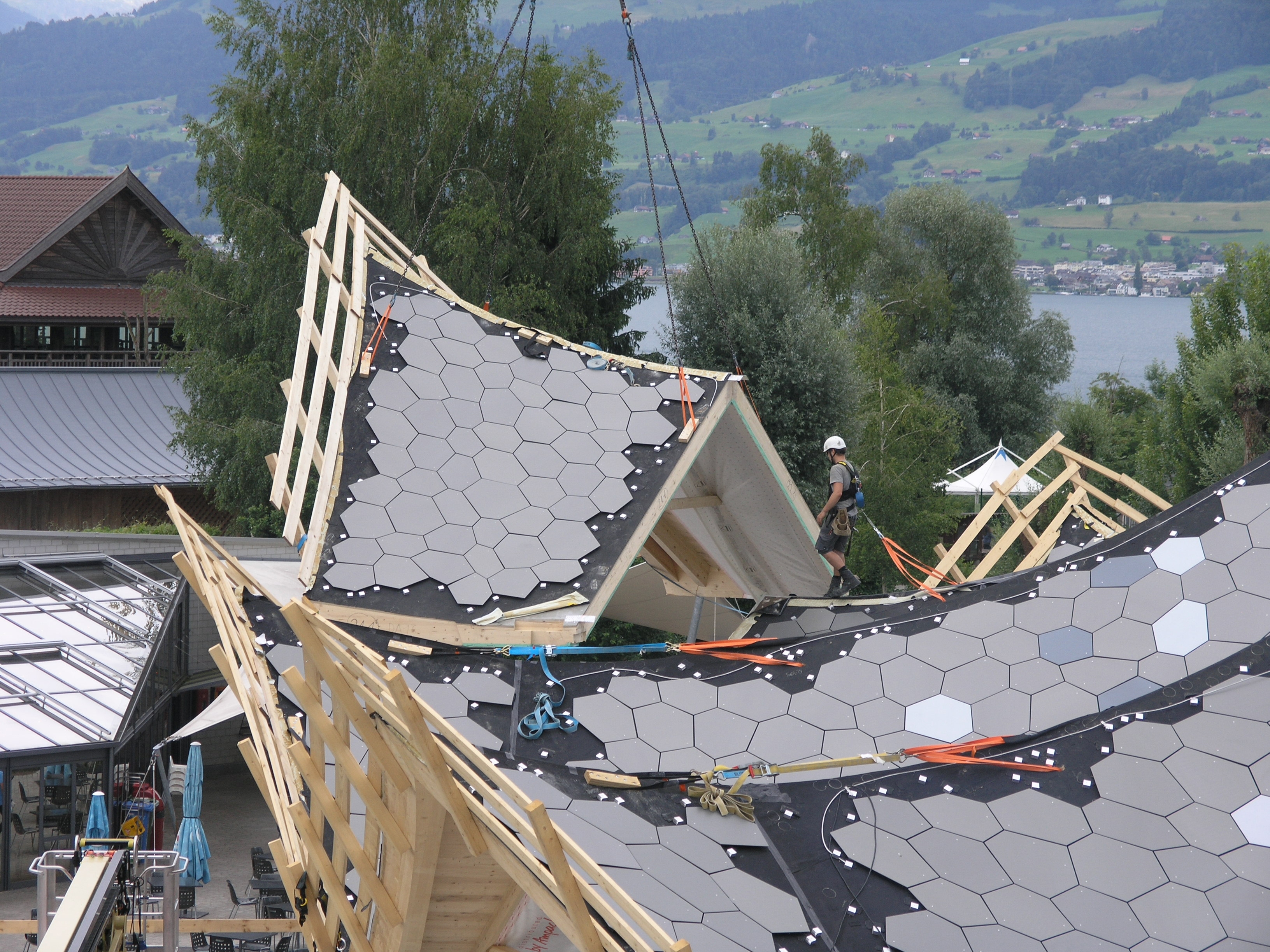 Timber Construction - Knie's Magician’s Hat