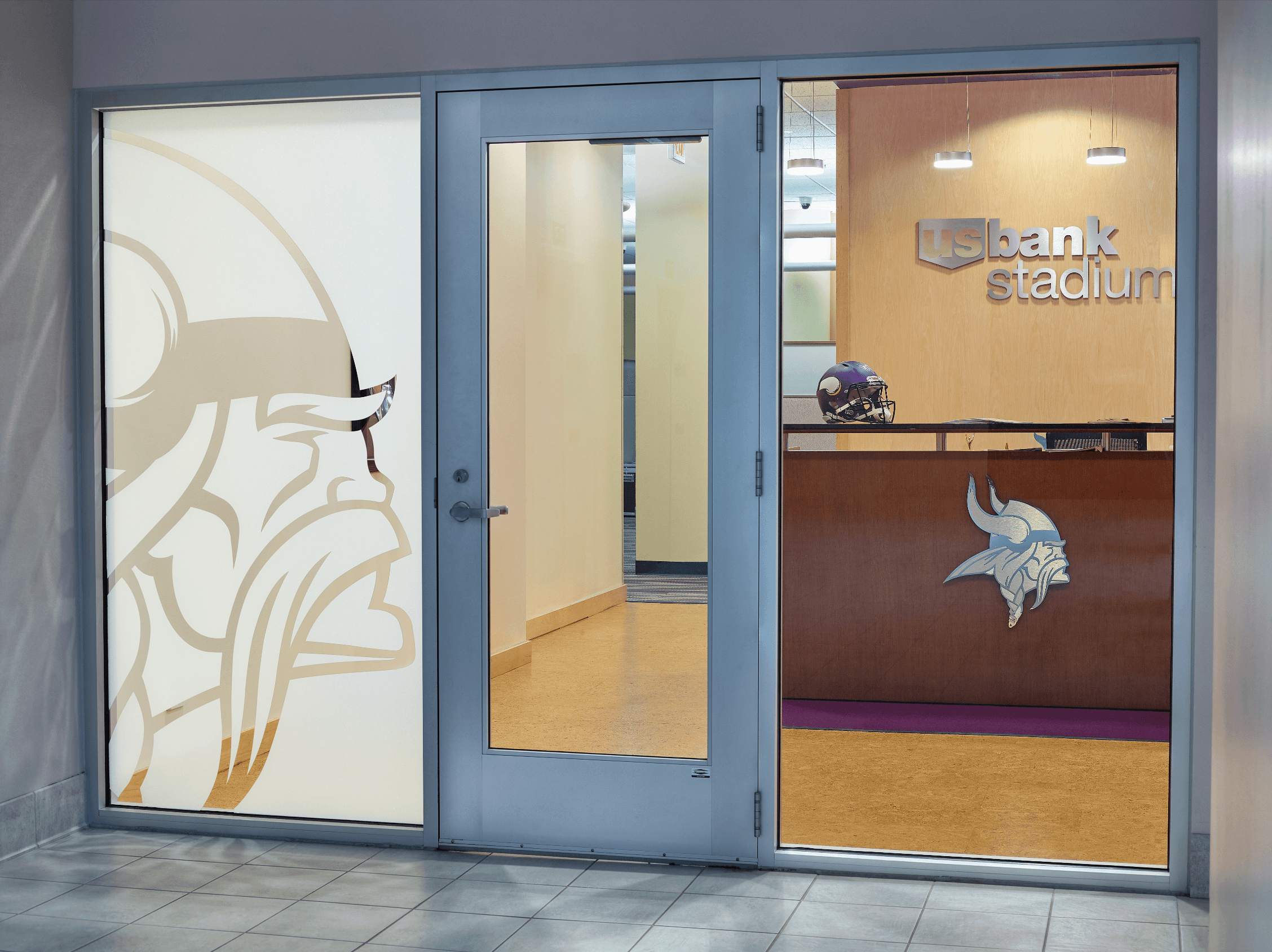 Interior Finishes at U.S. Bank Stadium