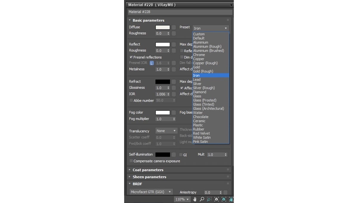 Creating Materials in V-Ray for 3ds Max