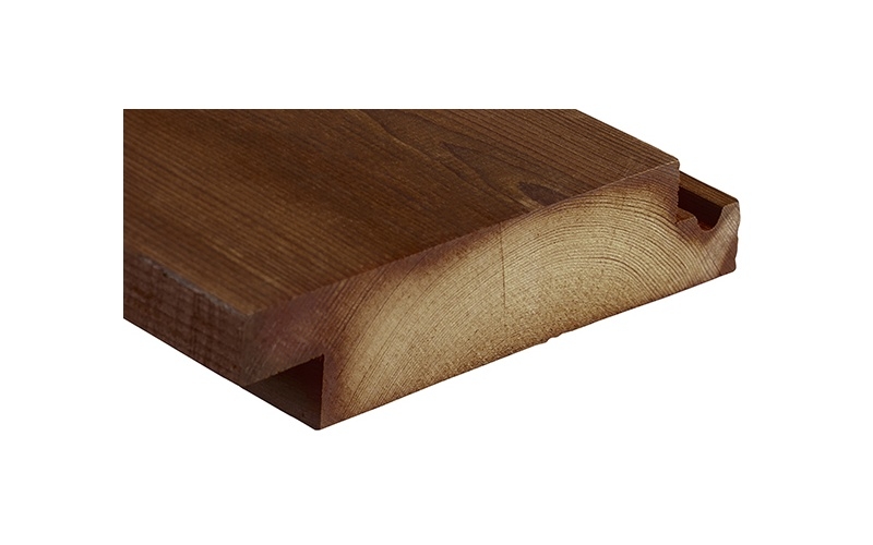 Shiplap Roof Decking - Kebony Character