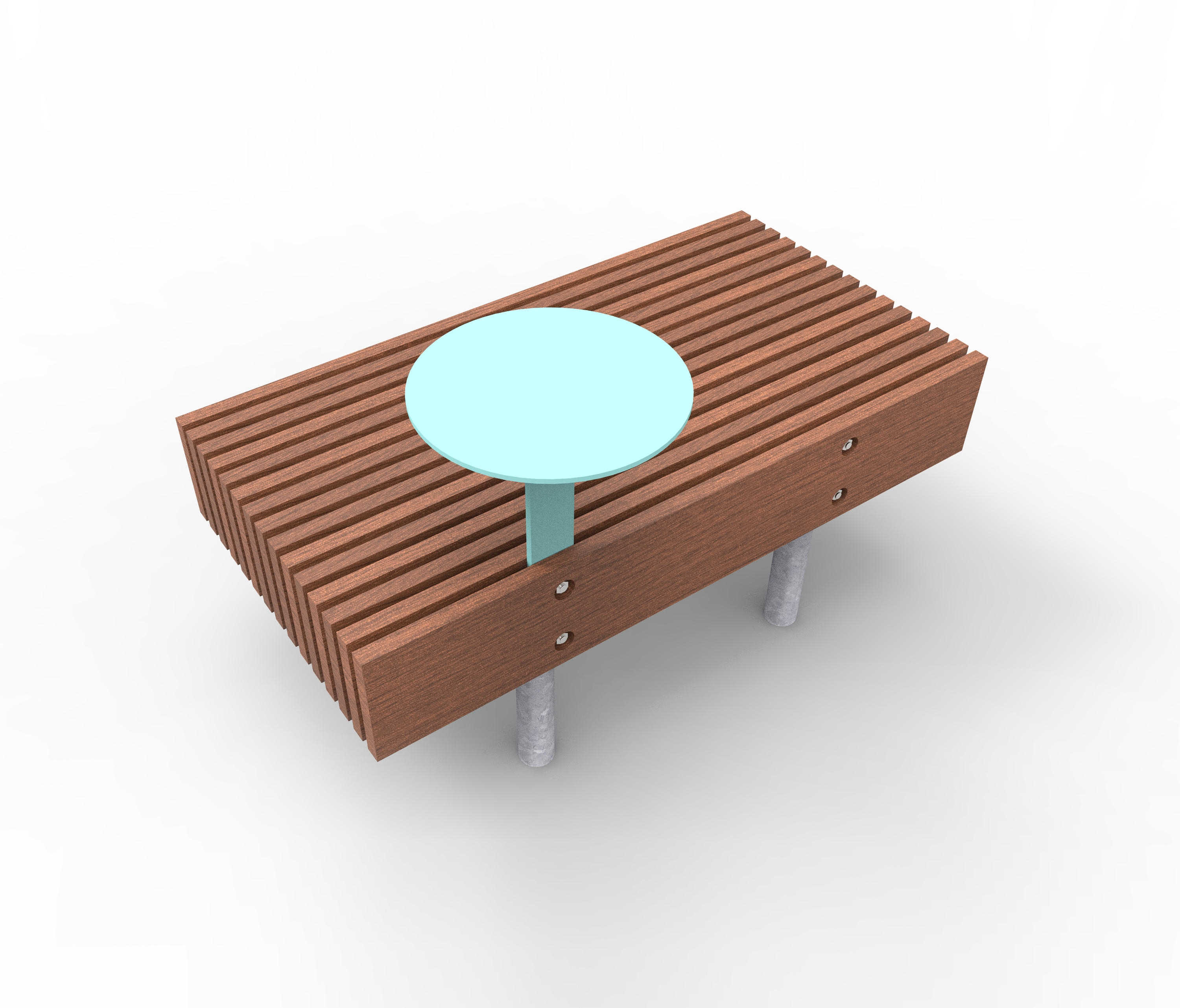 Smart Park Bench - Woody Smart