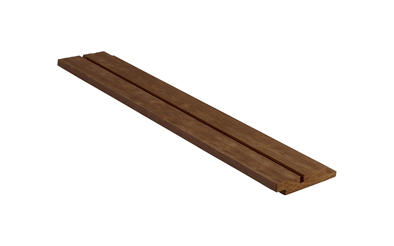 Cladding - Smooth Shiplap Board with Shadow Line - Kebony Clear RAP